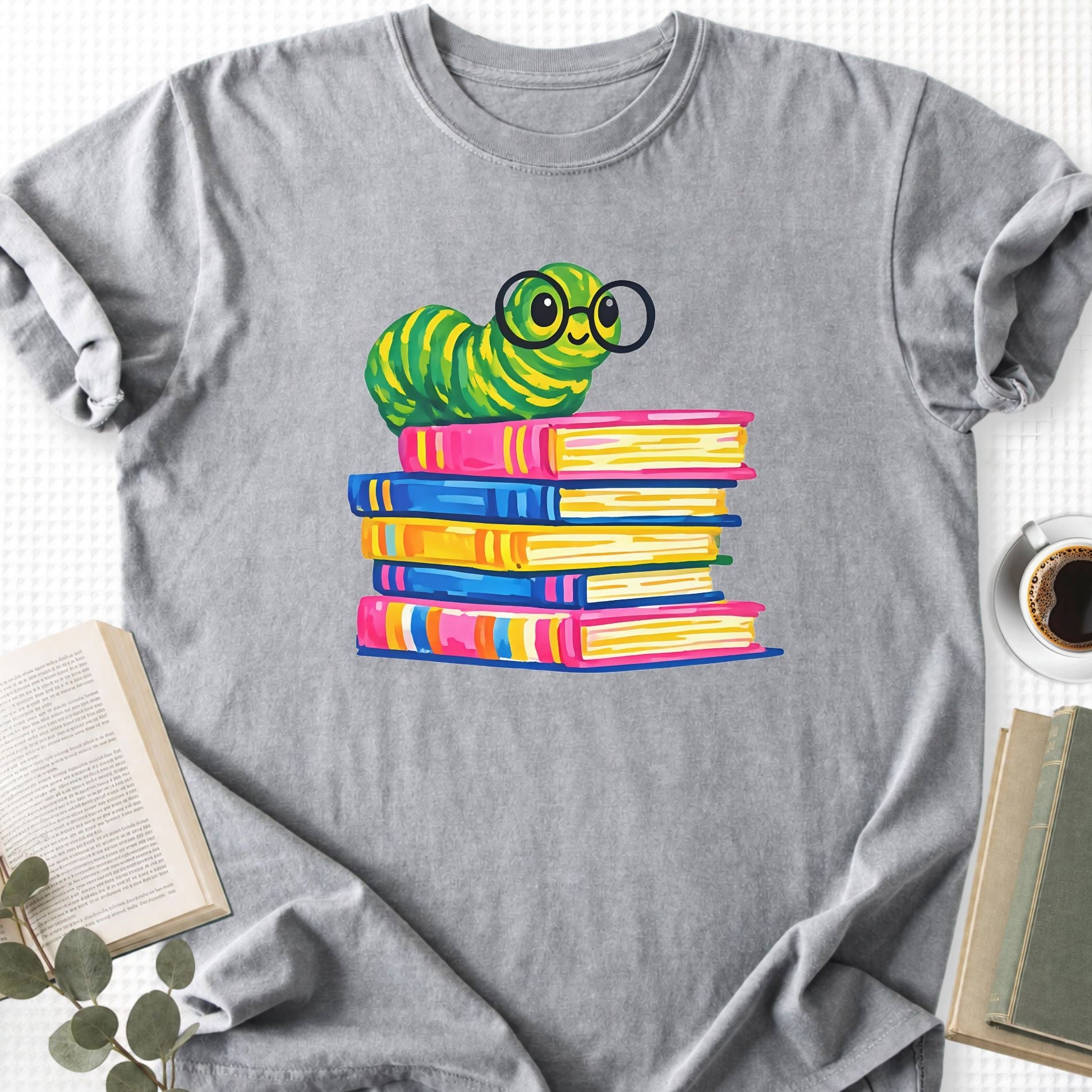 Bookworm Unisex T-Shirt - Book Social Club