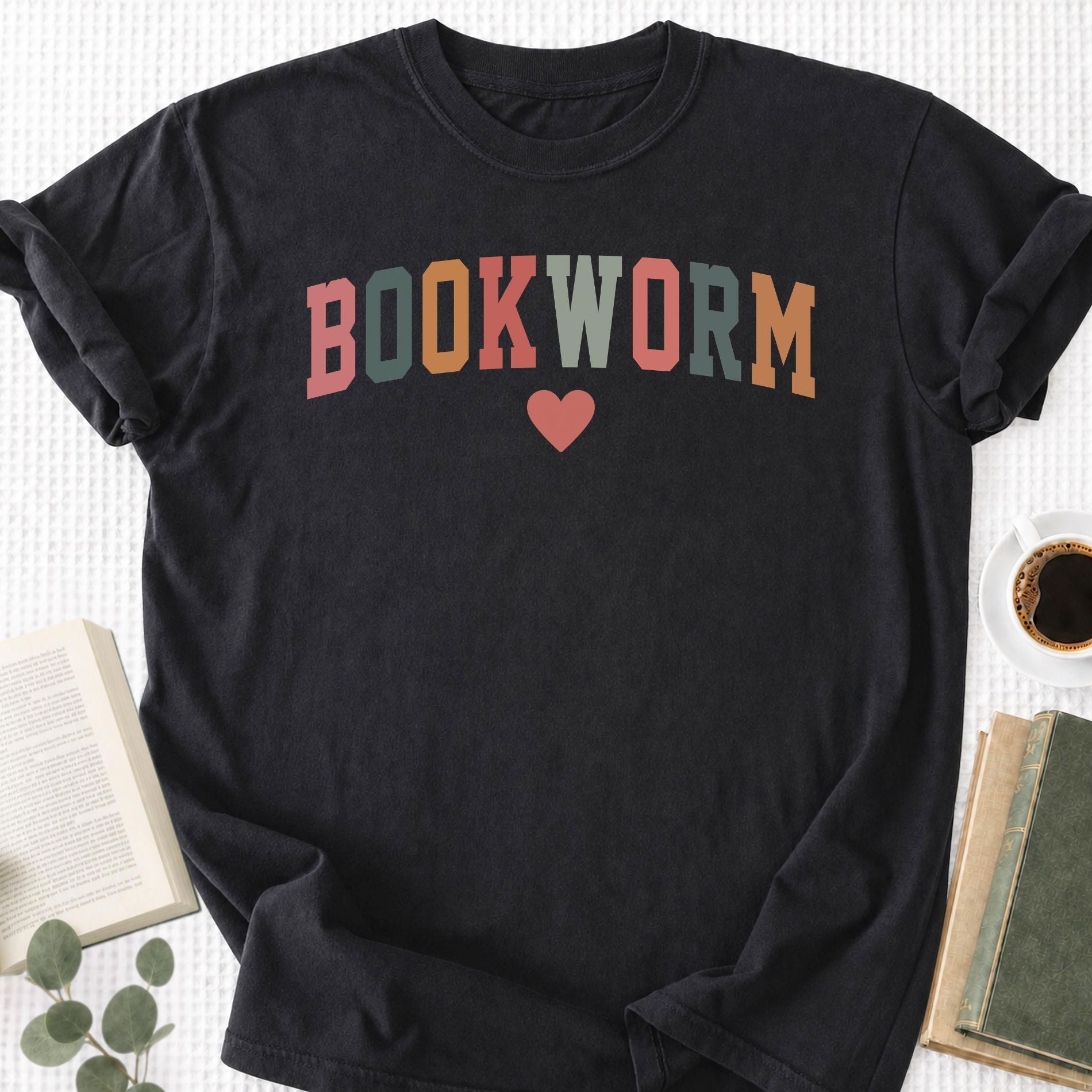 Bookworm Varsity Unisex T-Shirt, Book Lover Tee Gift - Book Social Club