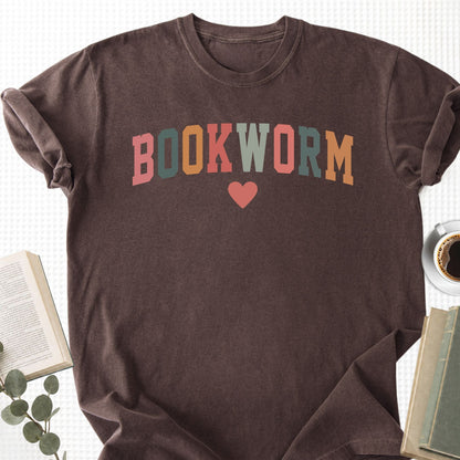 Bookworm Varsity Unisex T-Shirt, Book Lover Tee Gift - Book Social Club