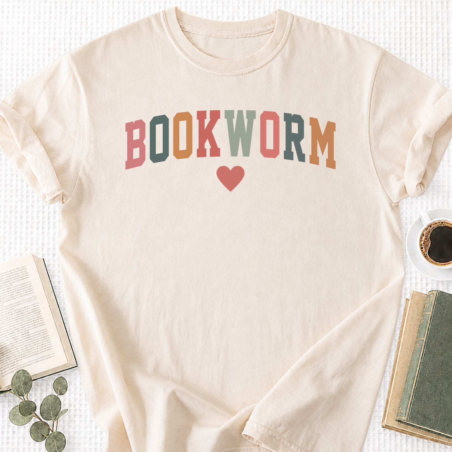 Bookworm Varsity Unisex T-Shirt, Book Lover Tee Gift - Book Social Club