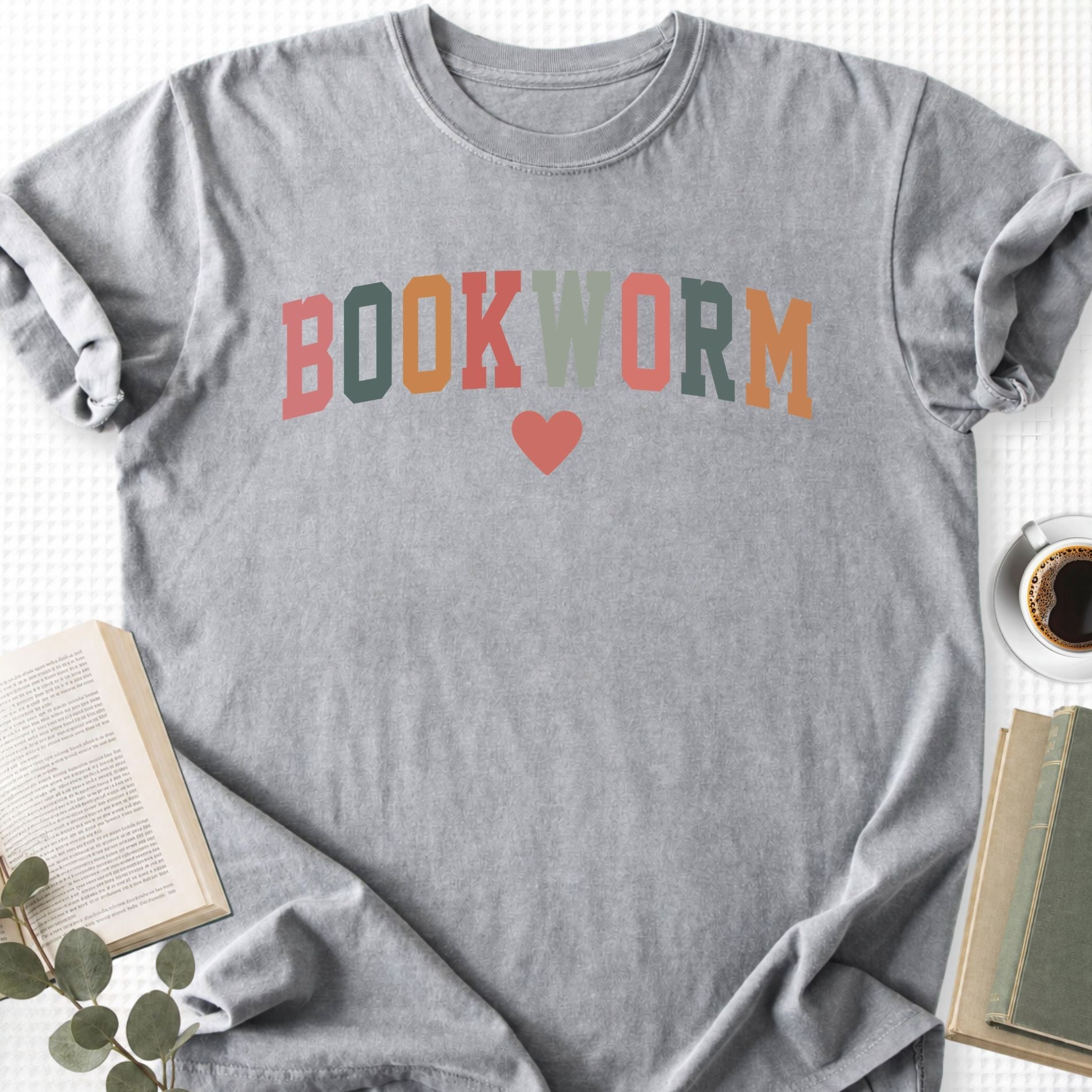 Bookworm Varsity Unisex T-Shirt, Book Lover Tee Gift - Book Social Club
