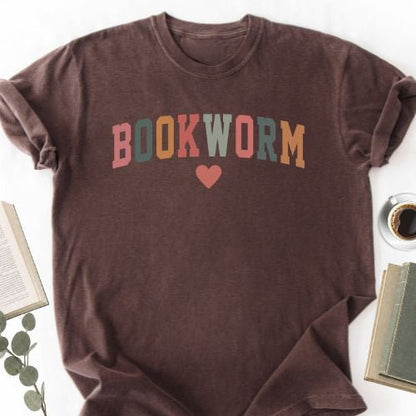 Bookworm Varsity Unisex T-Shirt, Book Lover Tee Gift - Book Social Club