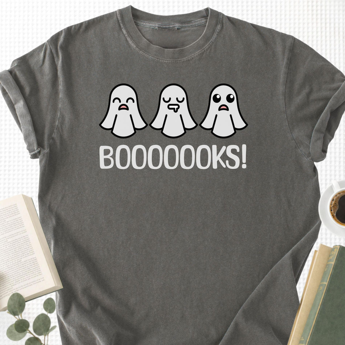Booooks Ghost Unisex T-Shirt - Book Social Club