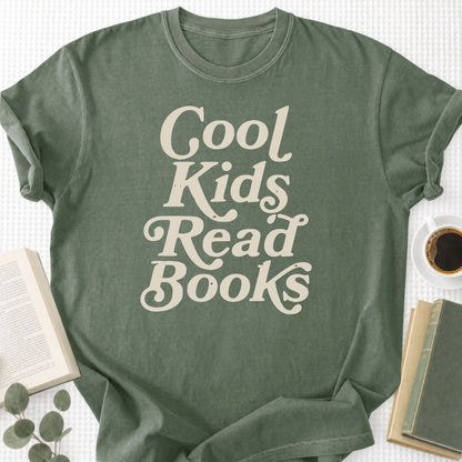 Cool Kids Read Books Unisex T-Shirt - Book Social Club