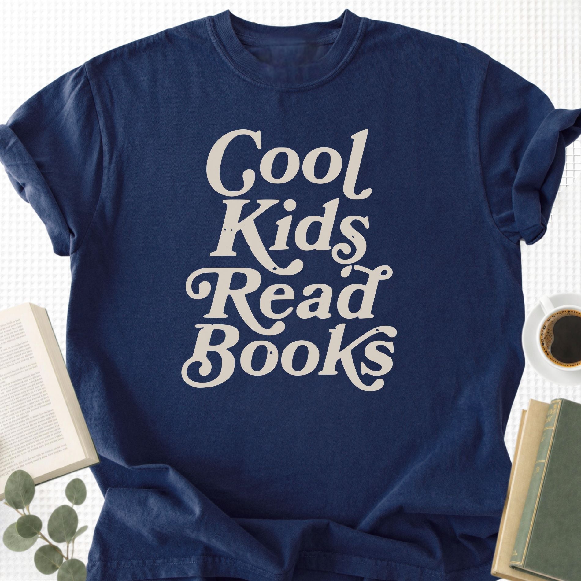Cool Kids Read Books Unisex T-Shirt - Book Social Club