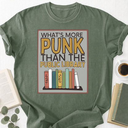 Copy of What's More Punk Than The Public Library Unisex T-Shirt - Book Social Club