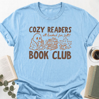 Cozy Readers Book Club Unisex T-Shirt - Book Social Club