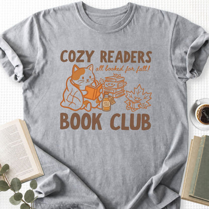 Cozy Readers Book Club Unisex T-Shirt - Book Social Club