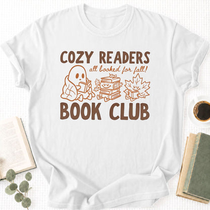 Cozy Readers Book Club Unisex T-Shirt - Book Social Club