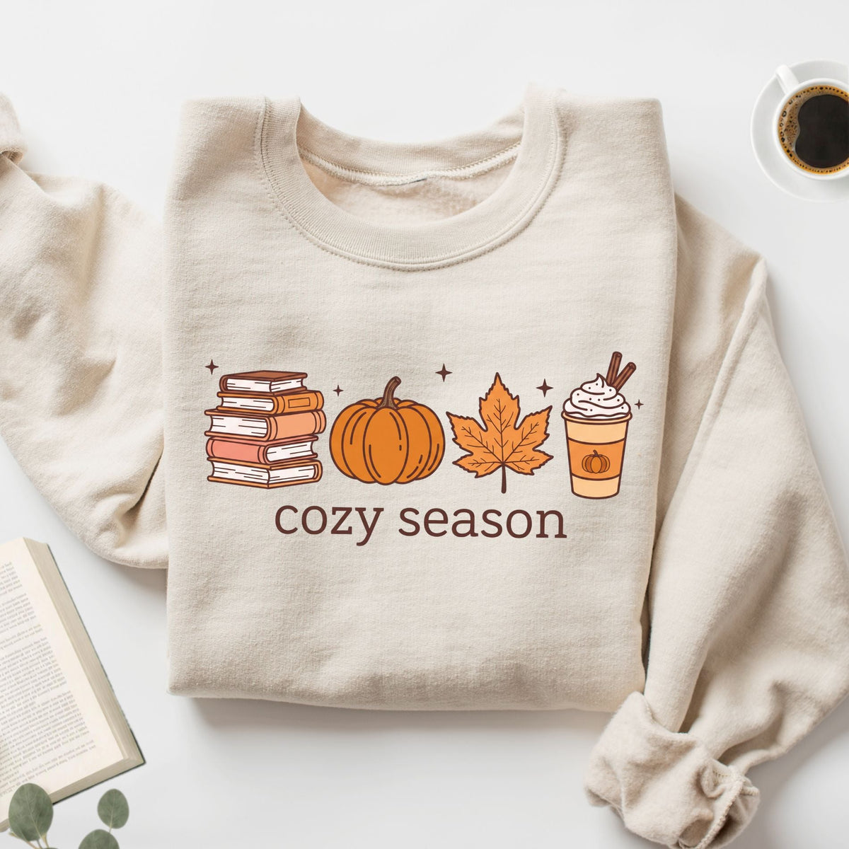 Cozy Season Unisex Sweatshirt - Book Social Club