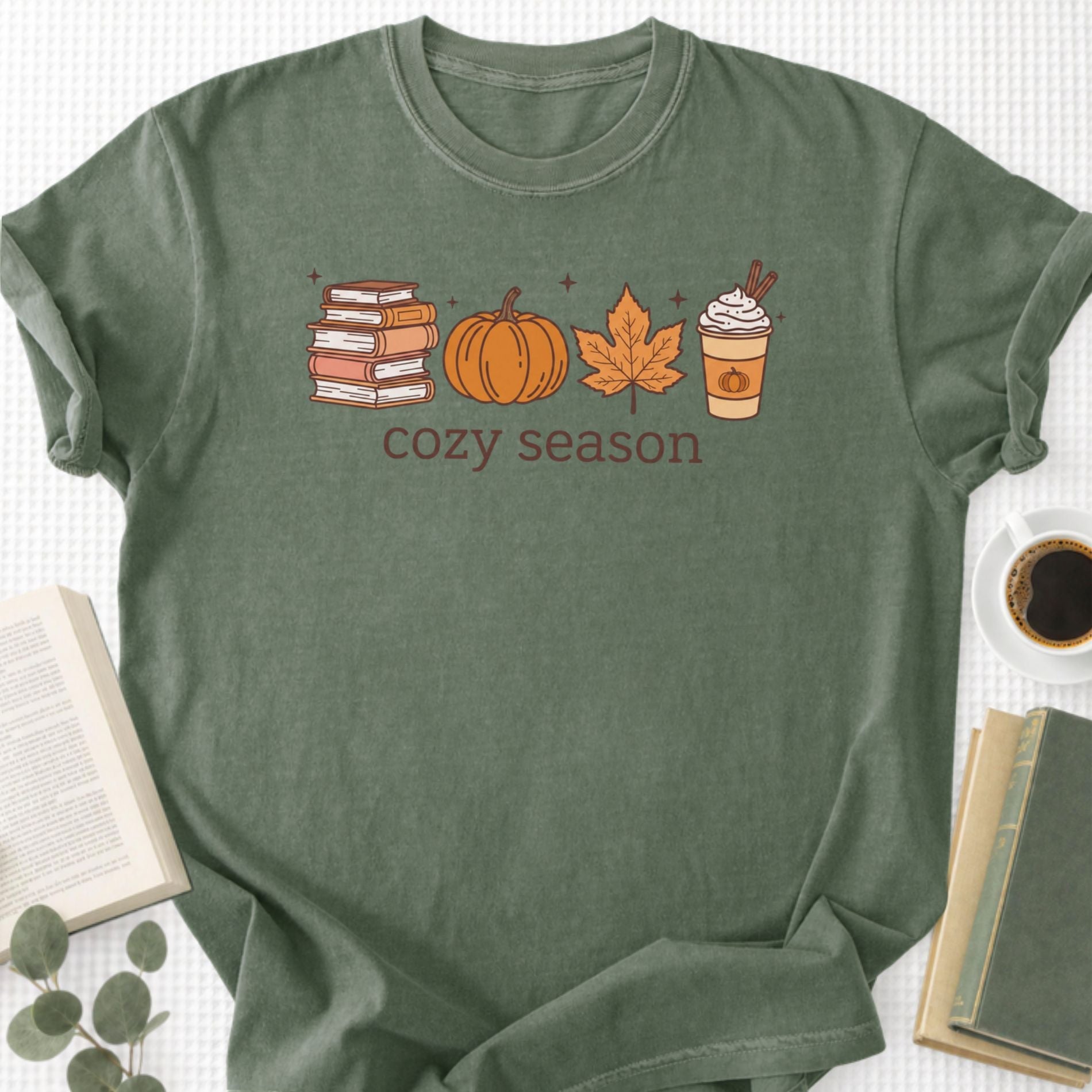 Cozy Season Unisex T-Shirt - Book Social Club