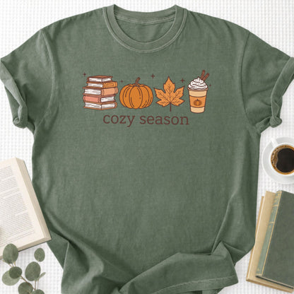 Cozy Season Unisex T-Shirt - Book Social Club