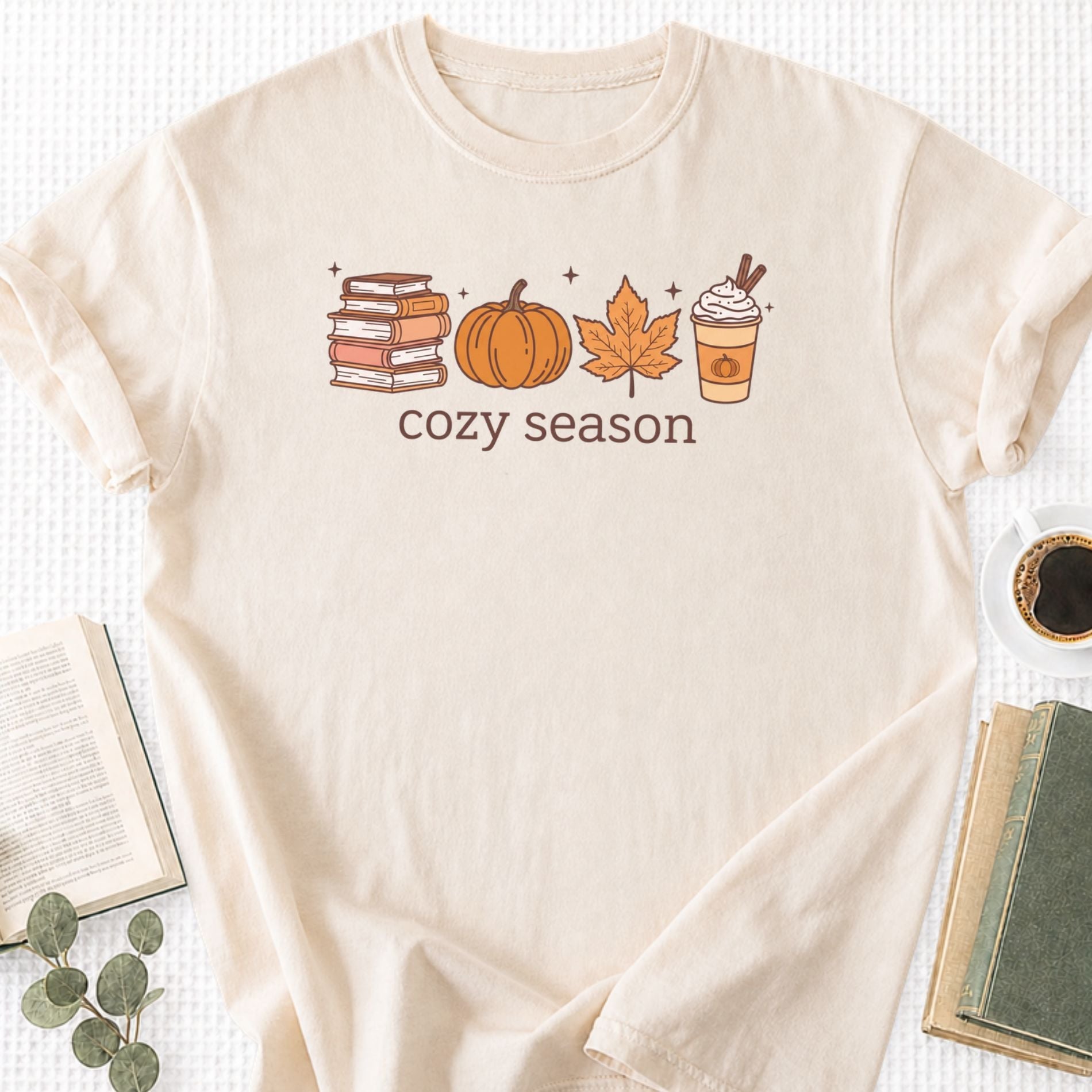 Cozy Season Unisex T-Shirt - Book Social Club