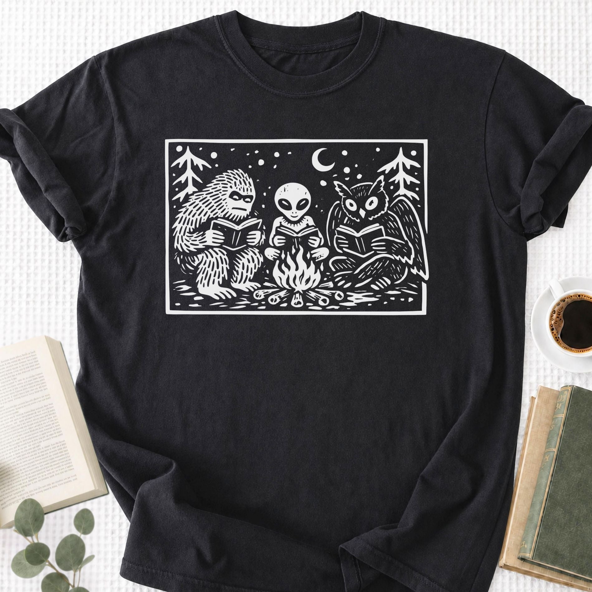 Cryptid Book Club Unisex T-Shirt - Book Social Club