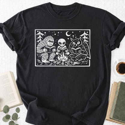 Cryptid Book Club Unisex T-Shirt - Book Social Club