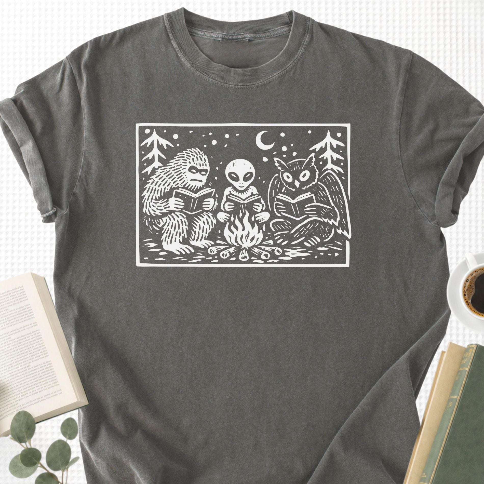 Cryptid Book Club Unisex T-Shirt - Book Social Club
