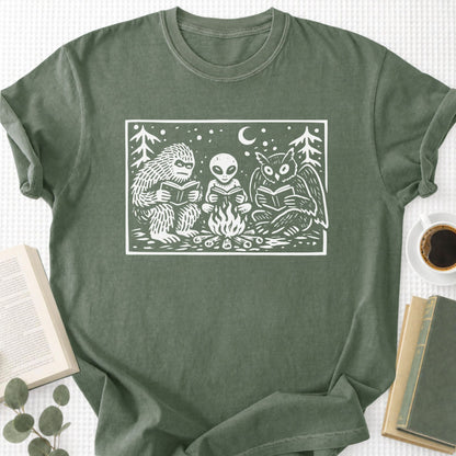 Cryptid Book Club Unisex T-Shirt - Book Social Club