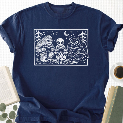 Cryptid Book Club Unisex T-Shirt - Book Social Club