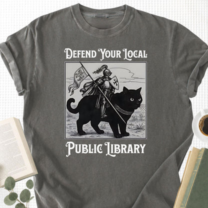 Defend Your Local Public Library Unisex T-Shirt - Book Social Club