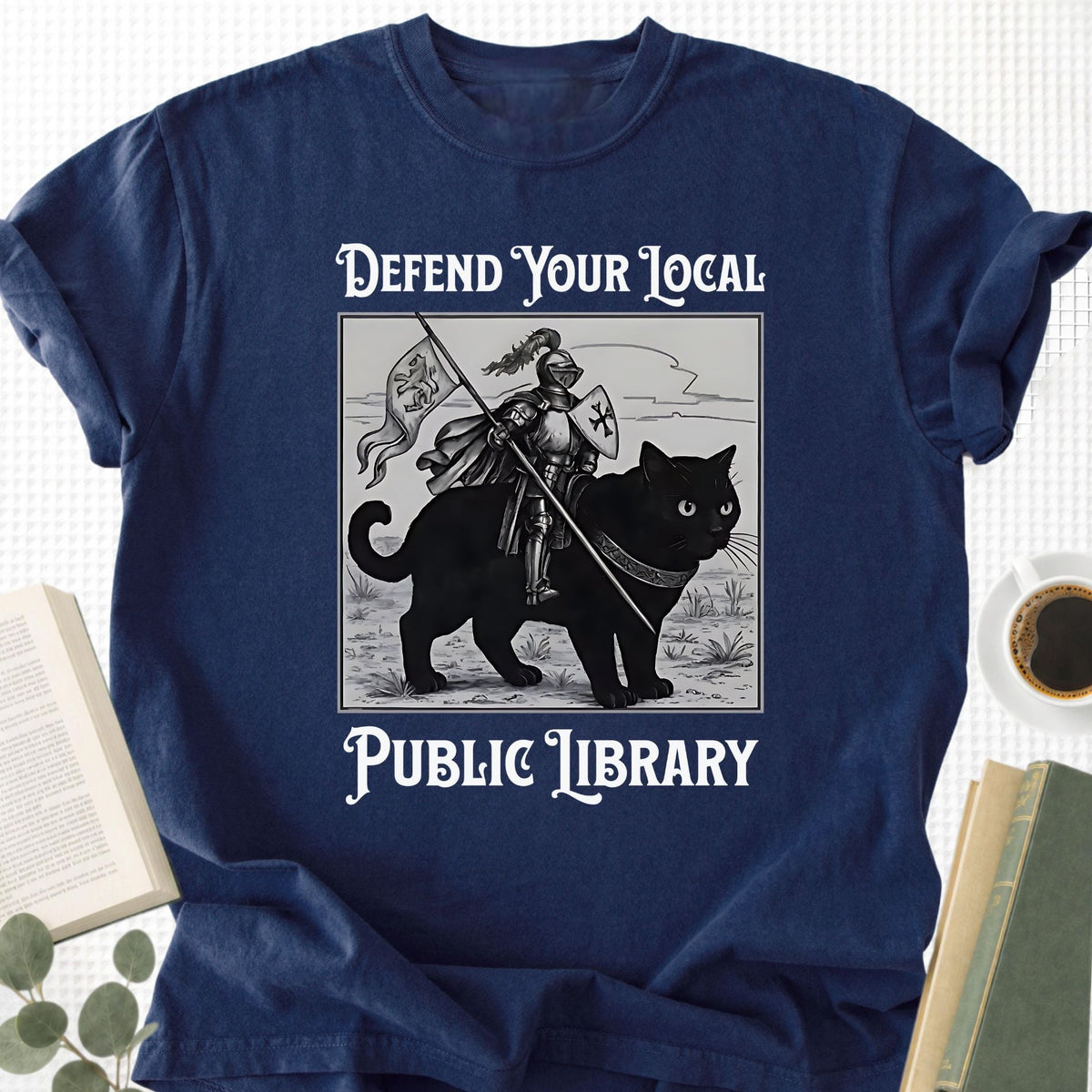 Defend Your Local Public Library Unisex T-Shirt - Book Social Club