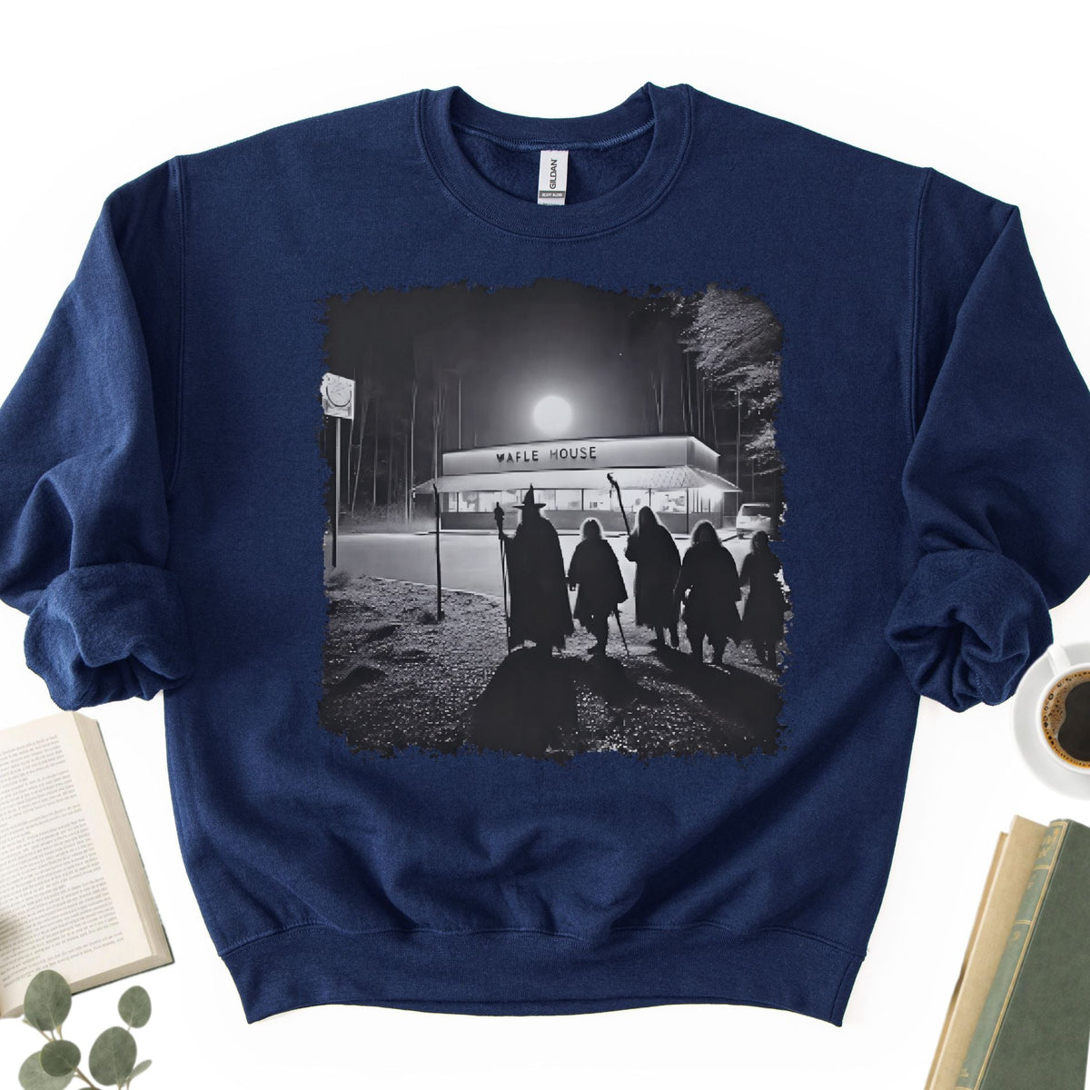 Fellowship Waffle Restaurant Unisex Sweatshirt - Book Social Club