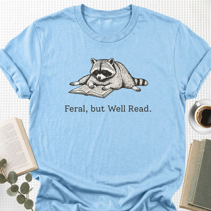 Feral, But Well Read Unisex T-Shirt - Book Social Club