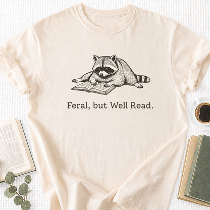 Feral, But Well Read Unisex T-Shirt - Book Social Club