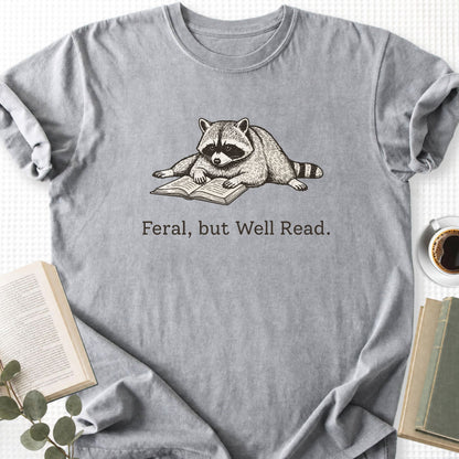 Feral, But Well Read Unisex T-Shirt - Book Social Club