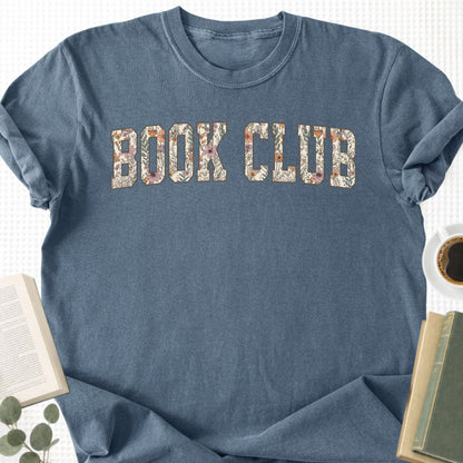 Floral Book Club Unisex T-Shirt - Book Social Club