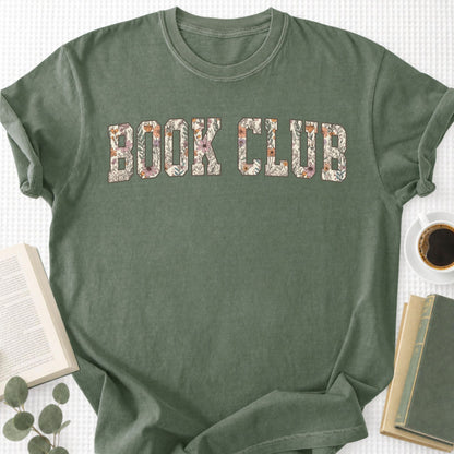 Floral Book Club Unisex T-Shirt - Book Social Club