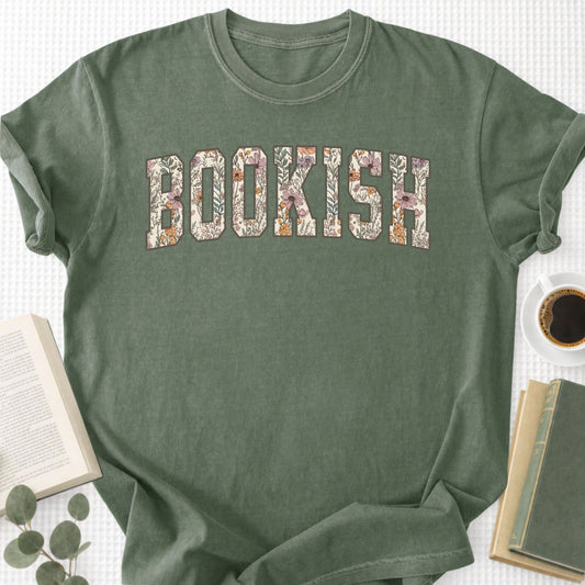 Floral Bookish Unisex T-Shirt - Book Social Club