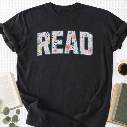 Floral Read Unisex T-Shirt - Book Social Club
