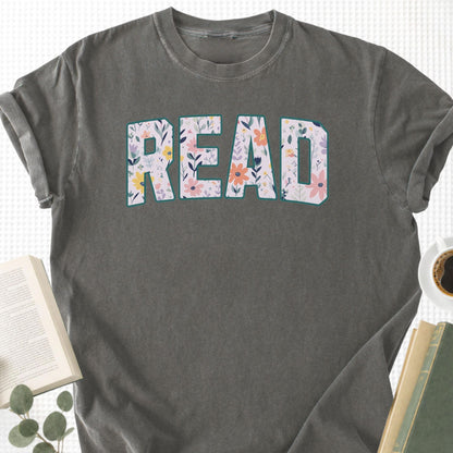 Floral Read Unisex T-Shirt - Book Social Club