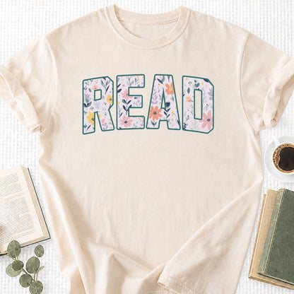 Floral Read Unisex T-Shirt - Book Social Club