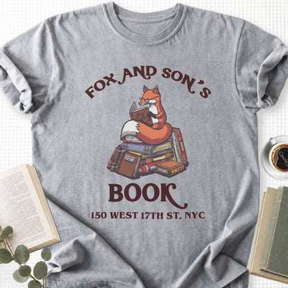 Fox and Sons Books Unisex T-Shirt - Book Social Club