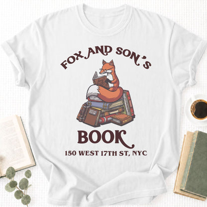 Fox and Sons Books Unisex T-Shirt - Book Social Club