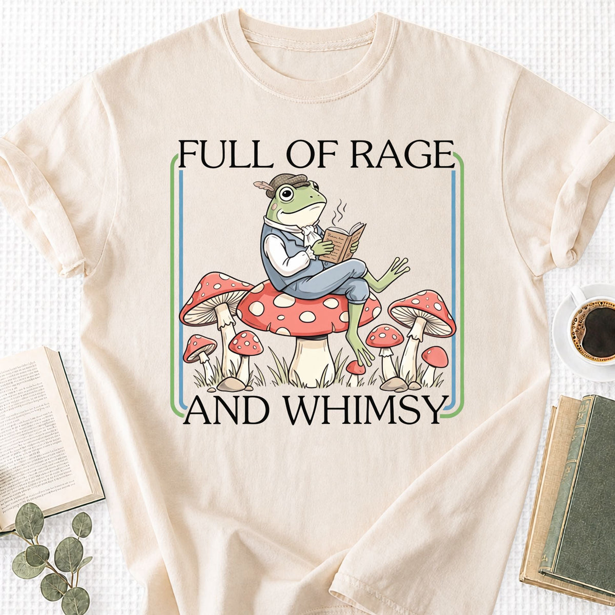 Full Of Race and Whimsy Unisex T-Shirt - Book Social Club