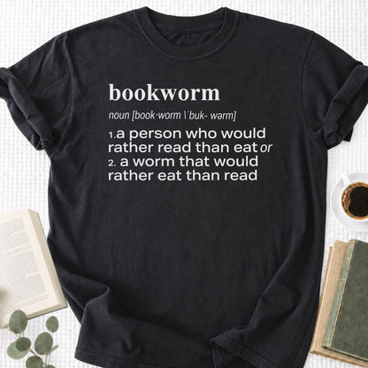 Funny Bookworm Definition Unisex T-Shirt - Book Social Club