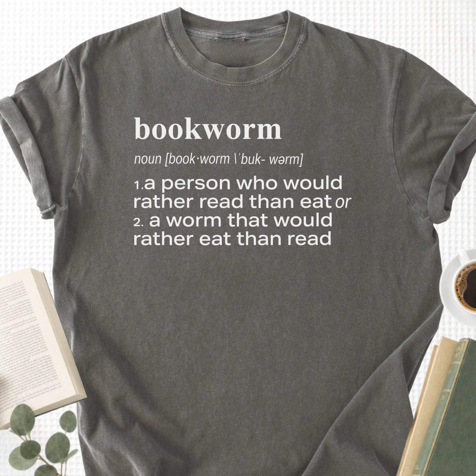 Funny Bookworm Definition Unisex T-Shirt - Book Social Club