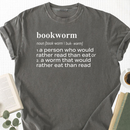 Funny Bookworm Definition Unisex T-Shirt - Book Social Club