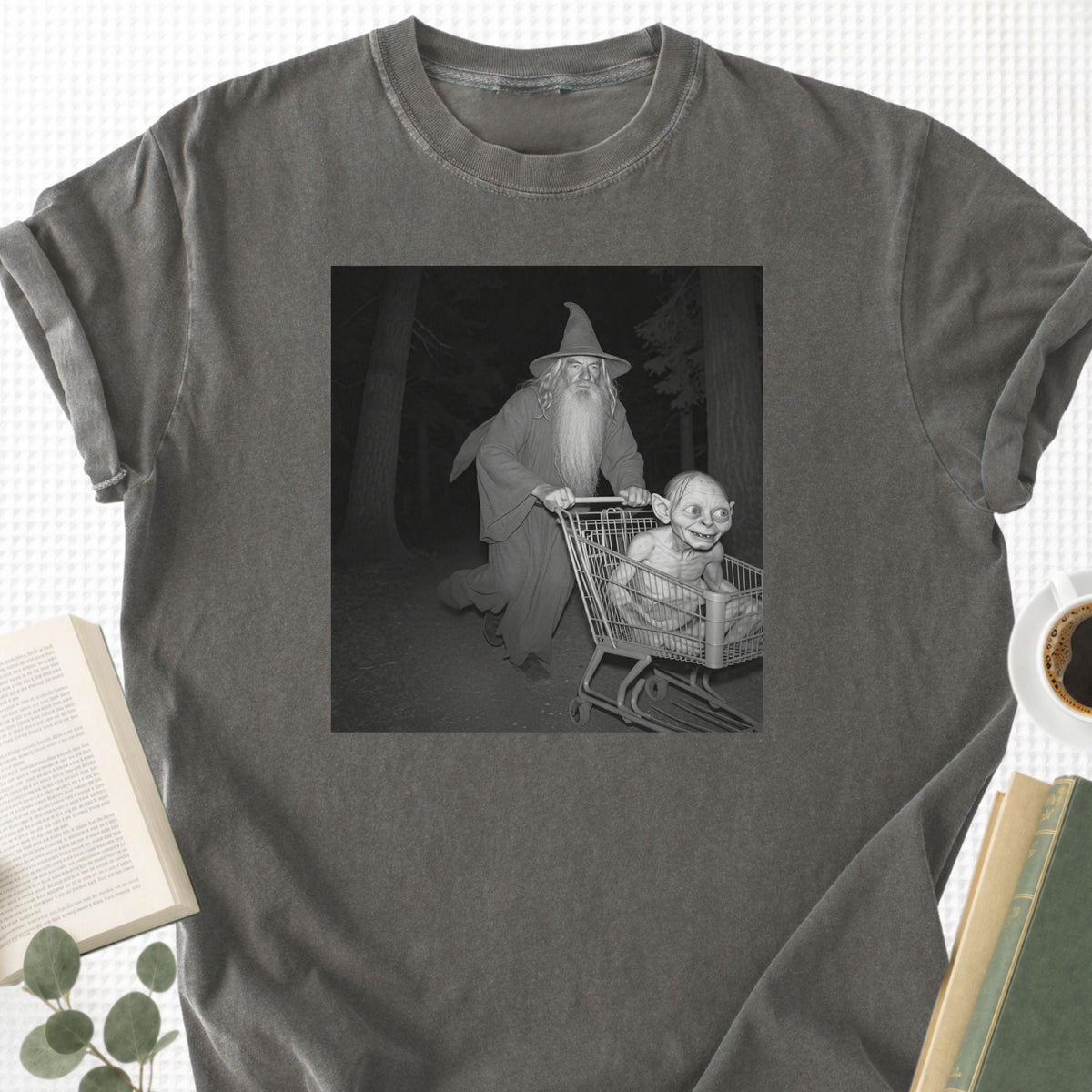 Funny Shopping Cart Meme Unisex T-Shirt - Book Social Club