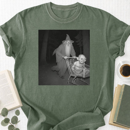 Funny Shopping Cart Meme Unisex T-Shirt - Book Social Club