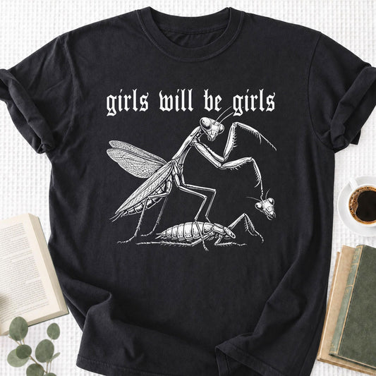 Girls Will Be Girls Unisex T-Shirt - Book Social Club
