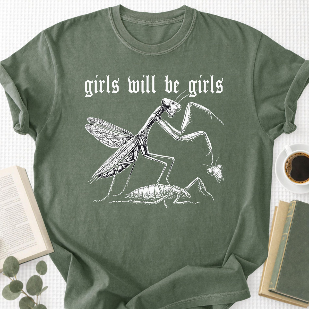 Girls Will Be Girls Unisex T-Shirt - Book Social Club