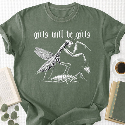Girls Will Be Girls Unisex T-Shirt - Book Social Club