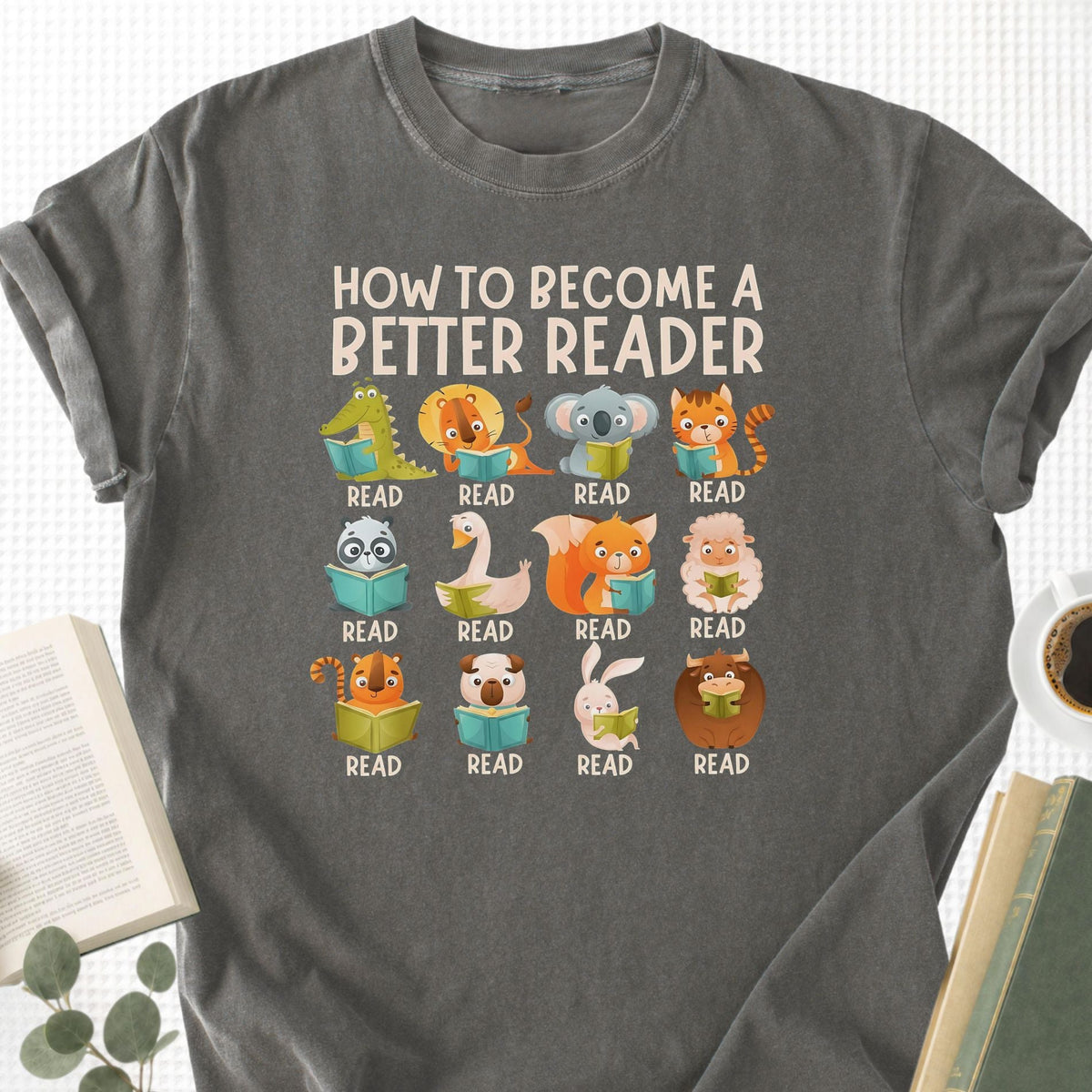 How to Become a Better Reader Unisex T-Shirt - Book Social Club