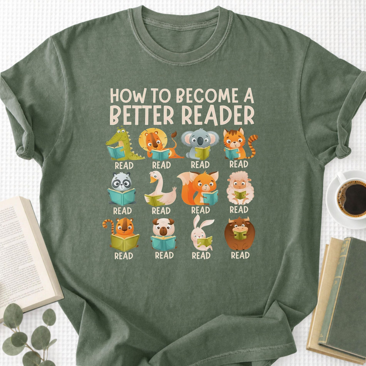 How to Become a Better Reader Unisex T-Shirt - Book Social Club
