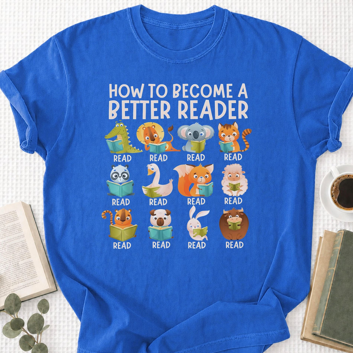 How to Become a Better Reader Unisex T-Shirt - Book Social Club