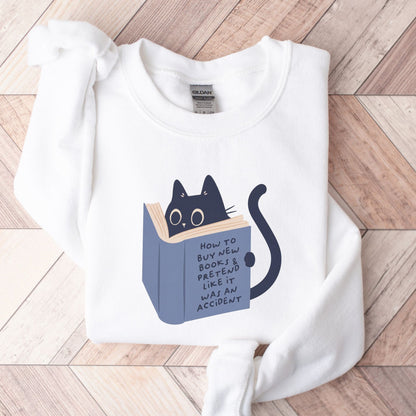 How To Buy New Books Unisex Sweatshirt - Book Social Club
