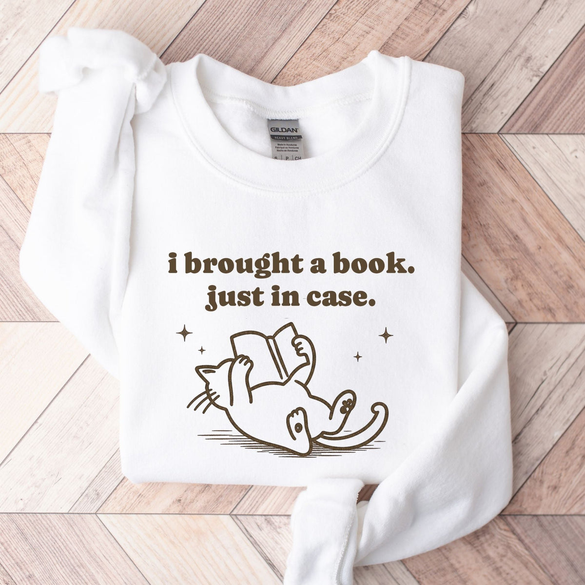 I Brought A Book Just In Case Unisex Sweatshirt - Book Social Club